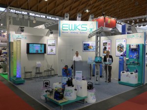 EWKS-Messestand FAKUMA 2014